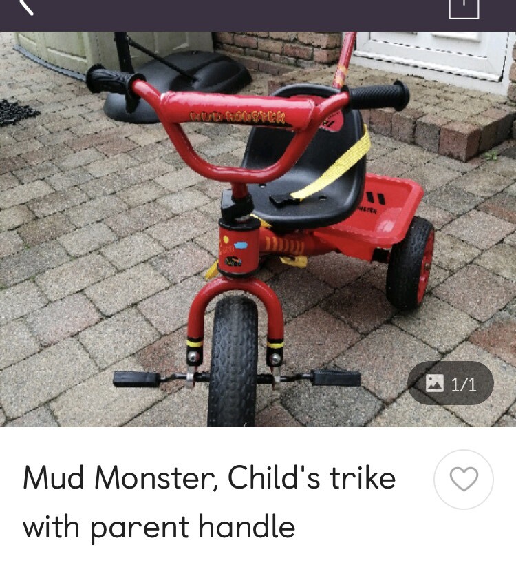 mud monster trike